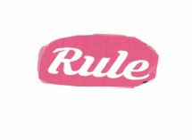 Trademark RULE + LOGO