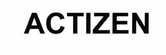 Trademark ACTIZEN