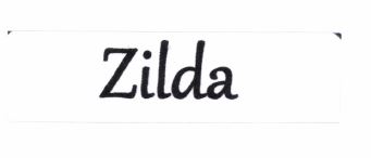 Trademark ZILDA