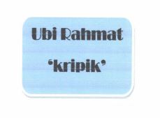 Trademark UBI RAHMAT