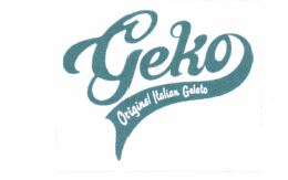 Trademark GEKO ORIGINAL ITALIAN GELATO + LOGO