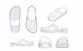 Trademark Miscellaneous Design (3D Crocband, Style No. 11016)