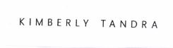 Trademark KIMBERLY TANDRA + LOGO