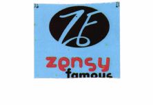 Trademark ZENZY FAMOUS + LOGO