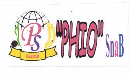 Trademark "PHIO"snaB +LOGO