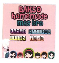 Trademark BAKSO HOMEMADE MAS BRO + LUKISAN