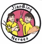 Trademark JIANBING HEROES + LUKISAN