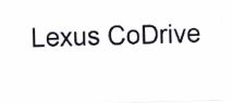 Trademark Lexus CoDrive
