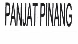 Trademark PANJAT PINANG