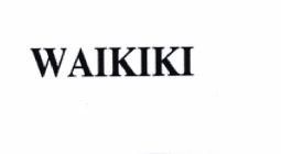 Trademark WAIKIKI