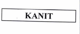 Trademark KANIT