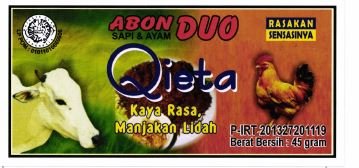 Trademark abon duo qieta+Foto