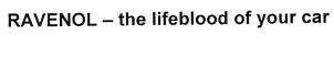 Trademark RAVENOl - the lifeblood of your car