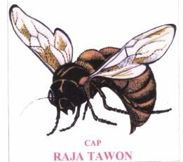 Trademark "CAP RAJA TAWON + LUKISAN TAWON"