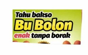 Trademark Tahu Bakso Bu Bolon+LUKISAN