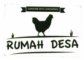 Trademark CONSUME WITH CONFIDENCE RUMAH DESA