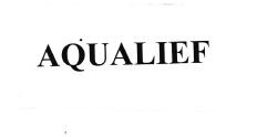 Trademark AQUALIEF