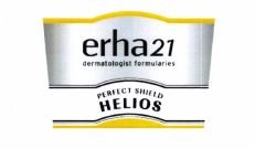 Trademark erha21 dermatologist formularies PERFECT SHIELD HEllOS + Logo