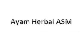 Trademark Ayam Herbal ASM