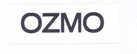 Trademark OZMO