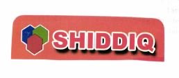 Trademark SHIDDIQ + LOGO