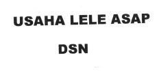 Trademark USAHA LELE ASAP DSN