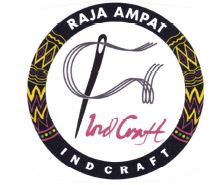 Trademark INDCRAFT RAJA AMPAT + LOGO