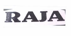 Trademark RAJA