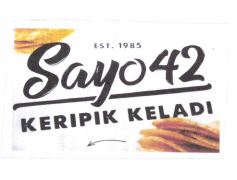 Trademark SAYO42 KERIPIK KELADI + LUKISAN