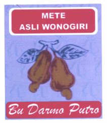 Trademark METE ASLI WONOGIRI BU DARMO PUTRO