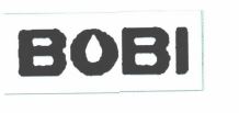 Trademark BOBI