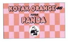 Trademark KOTAK ORANGE 46 PUTRA PANDA + LOGO