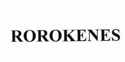 Trademark ROROKENES