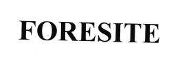 Trademark FORESITE