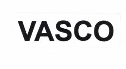 Trademark VASCO + LOGO