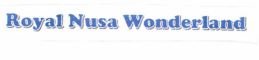 Trademark Royal Nusa Wonderland + LOGO