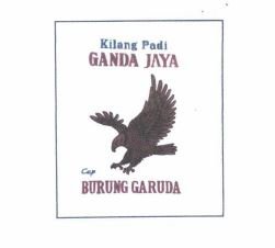 Trademark GANDA JAYA CAP BURUNG GARUDA