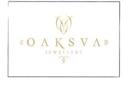 Trademark OAKSVA JEWELLERY + LOGO