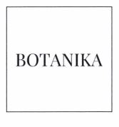 Trademark BOTANIKA + LOGO