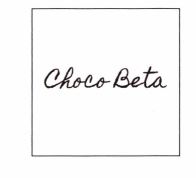 Trademark CHOCO BETA + LOGO