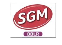 Trademark SGM BBLR + LOGO