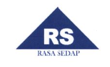 Trademark RS RASA SEDAP + LOGO