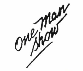 Trademark ONE MAN SHOW + LOGO