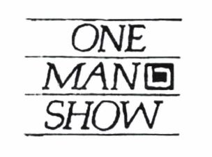 Trademark ONE MAN SHOW + LOGO