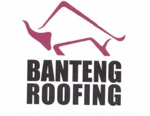 Trademark BANTENG ROOFING LOGO