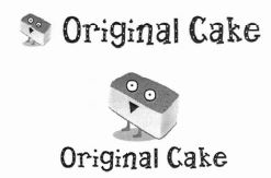 Trademark ORIGINAL CAKE + LOGO