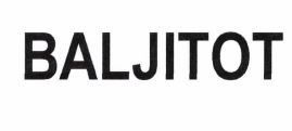 Trademark BALJITOT