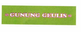 Trademark GUNUNG GEULIS