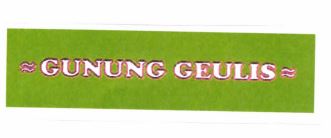 Trademark GUNUNG GEULIS