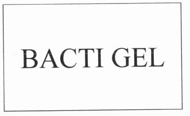 Trademark BACTI GEL